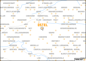 map of Ostel