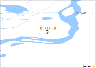 map of Ostenga
