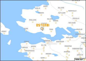 map of Österbi