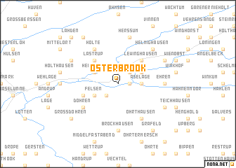 map of Osterbrook