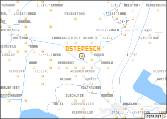 map of Osteresch