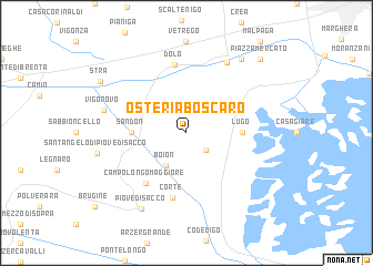 map of Osteria Boscaro