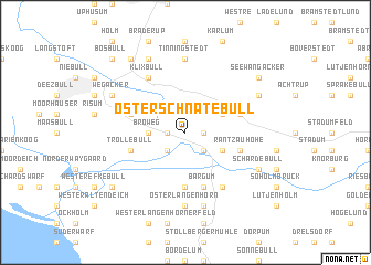 map of Oster Schnatebüll