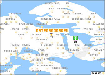map of Øster Snogbæk