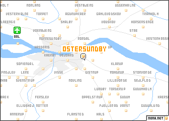 map of Øster Sundby