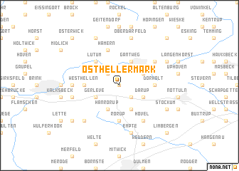 map of Osthellermark