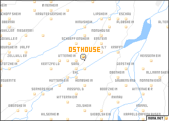 map of Osthouse