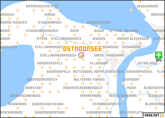 map of Ostmoorsee