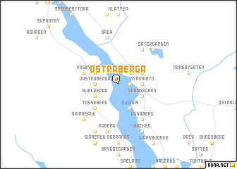 map of Östra Berga