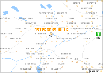 map of Östra Göksvalla