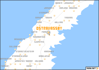 map of Östra Vässby