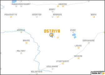 map of Ostriya