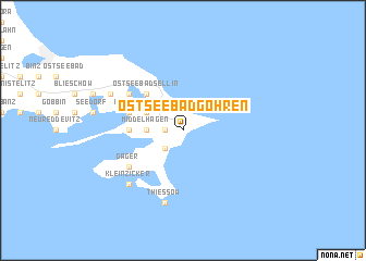 map of Ostseebad Göhren