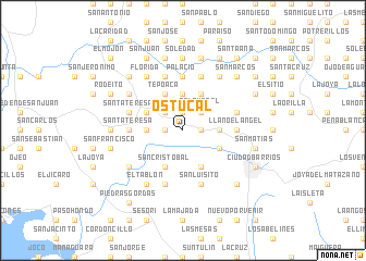 map of Ostucal