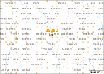 map of Osubo