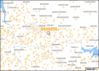 map of Ŏsu-dong