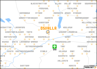 map of Osvalla