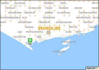 map of Os Virgílios