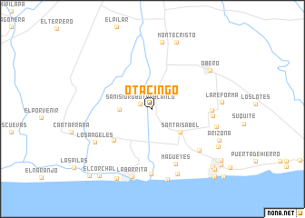 map of Otacingo