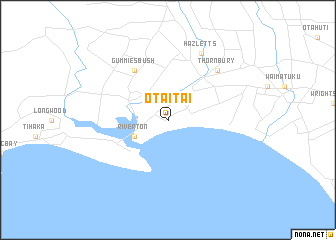 map of Otaitai
