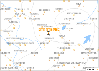 map of Otantepec