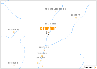map of Otapara