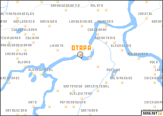 map of Otapa