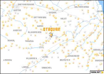 map of Oţāqvar