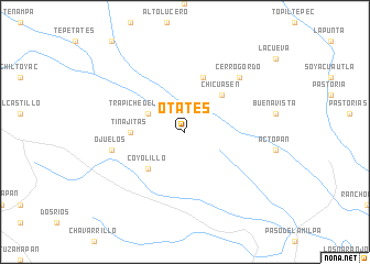 map of Otates