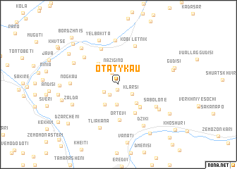 map of Otatykau