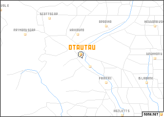 map of Otautau