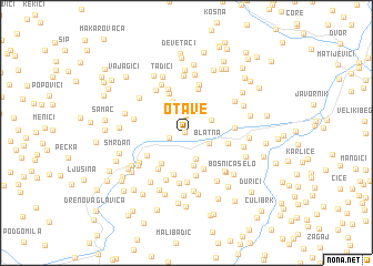 map of Otave