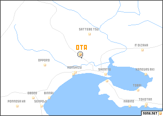 map of Ōta