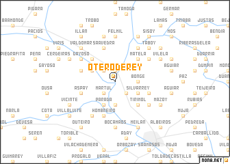 map of Otero de Rey
