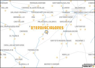 map of Otero Vaciadores