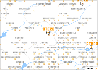 map of Otero