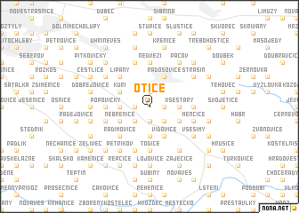 map of Otice