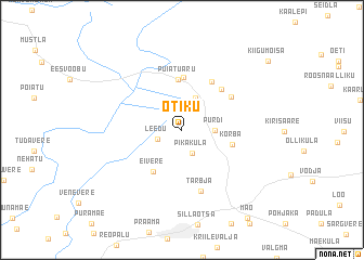 map of Otiku