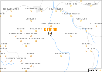 map of Otiñar