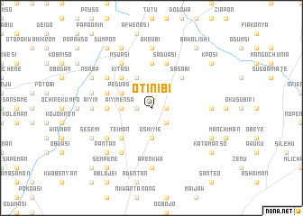map of Otinibi