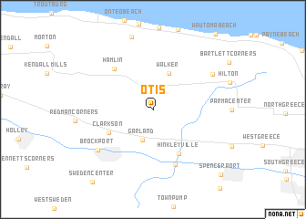 map of Otis