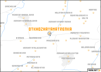 map of Otkhozhaya Matrënka