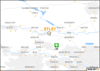 map of Otley
