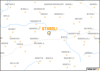 map of Otmanlı