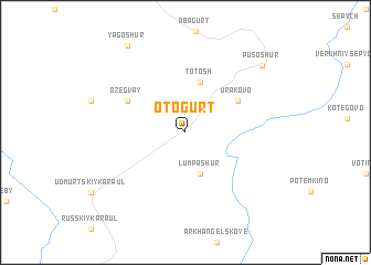 map of Otogurt