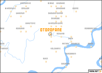 map of Otorofane