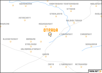 map of Otrada