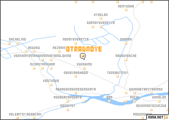 map of Otradnoye