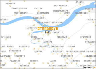 map of Otradnoye