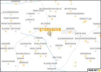 map of Otradovka